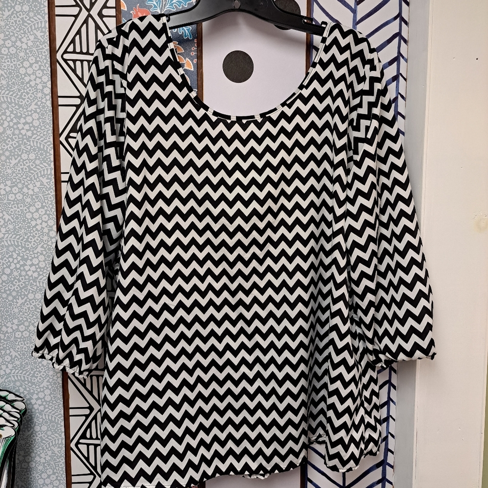 Chevron Moa Moa Top